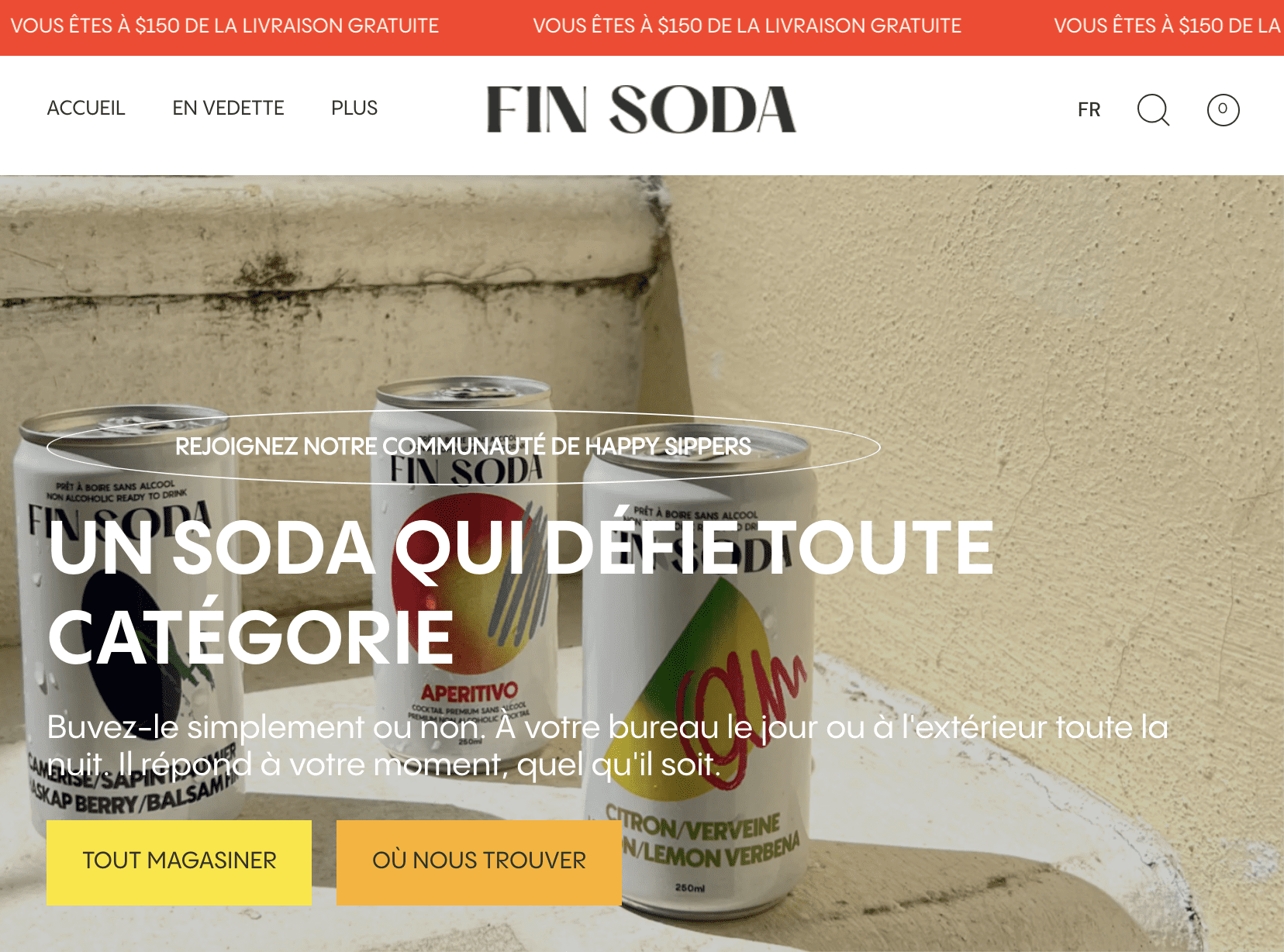 Experts de boutiques Shopify - La Fabrique Shopify Montréal finsoda.com fr